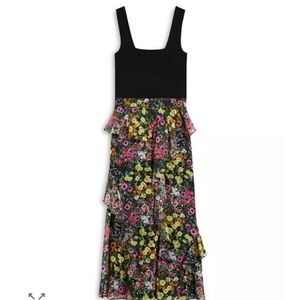 Ted Baker Black and Floral Dress